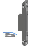 Schlie�blech STV FL4/A13 f�r Schwenkriegel, 140 x 21,5 x 11mm, silber