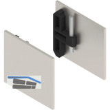 HELM GT-L Abdeckkappen-Set Aluminium Edelstahl-Effekt