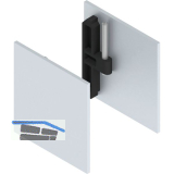 HELM GT-S 150 Abdeckkappen-Set klemmbar silber eloxiert