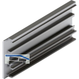 HAWA-Junior 100/B Acoustics Abdeckkappe Clipblende 95 mm links silber