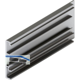 HAWA-Junior 100/B Acoustics Abdeckkappe Clipblende 95 mm rechts silber