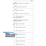 HAWA Porta 100 HMD/HMT-Pocket Acoustics Beschlagset Holz