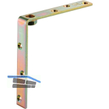 Tragwinkel HELM 394, Loch-� 5,4 mm, Stahl verzinkt, gelb