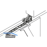 HAWA Porta HMD/HMT Demontageschl�ssel Stahl verzinkt