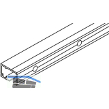 HAWA Porta Laufschiene Wandmontage L=2500 mm silber