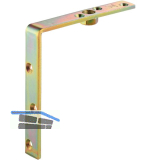 Tragwinkel HELM 395, Loch-� 5,4 mm, Stahl verzinkt, gelb