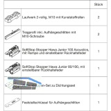 HAWA Junior 100/B Acoustics Beschlagset Holz SoftStop