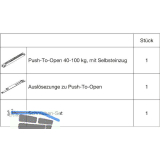 HAWA Porta 100/HMT-Pocket Acoustics Push-To-Open D�mpfung Selbsteinzug 100 kg