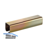 Laufschiene HELM 400, auf Ma� geschnitten, Stahl verzinkt, gelb passiviert