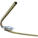 Kreisbogen HELM 400, 90� horizontal, Stahl verzinkt, gelb