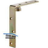 Tragwinkel HELM 497, links, Loch-� 7 mm, Stahl verzinkt, gelb