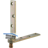 F�hrungsrolle HELM 549 A, Stahl verzinkt, gelb