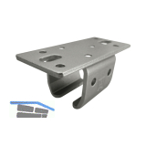 Deckenbefestigungsmuffe HELM Agrar 102 Grundplatte gedreht