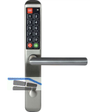 Zutrittskontrollsystem, Langschildbeschlag EasyKey Slim, PZ 72, Edelstahl