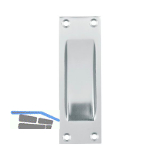 HOPPE Schiebet�rmuschel 40 x 120 mm, Aluminium silber eloxiert