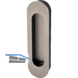 MARCHESI Schiebet�rmuschel oval, 155 x 45 x 2, Edelstahl matt