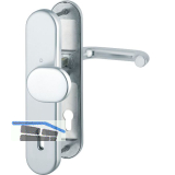 SH-Wechselgarnitur PARIS-auf Schild PZ92, 77-87, SST 8, ohne Kzs., silber