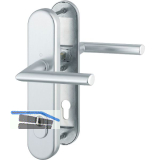 SH-Dr�ckergarnitur STOCKHOLM-auf Schild PZ88, 57-67, mit Kzs., silber