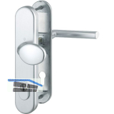 SH-Wechselgarnitur STOCKHOLM-auf Schild PZ88, 57-67, SST, mit Kzs., silber