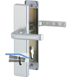 SH-Dr�ckergarnitur LONDON-auf Schild PZ88, SST, ohne Kzs., 37-47, silber