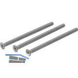 HOPPE Befestigungsset f�r Profilt�r Griffplatte/Dr�cker, 77 - 82 mm