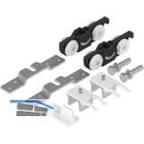 HELM 73 Beschlagset Holz 80 kg ohne Laufschiene