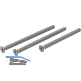 HOPPE Befestigungsset f�r Profilt�r B�gelgriff/Dr�cker, 87 - 92 mm