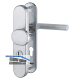 SH-Wechselgarnitur AMSTERDAM-auf Schild PZ72, 37-47, mit Kzs., Edelstahl