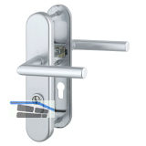 SH-Dr�ckergarnitur AMSTERDAM - auf Schild PZ72, 37-47, mit KZS, silber