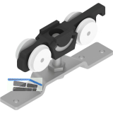 HELM 53 Rollapparat mit Tragflansch