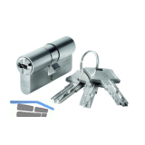 WINKHAUS Freilaufdoppelzylinder key Tec N- Tra, verschiedensperrend, 45/90