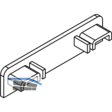THYSSENKRUPP Syprotech Deckschienenabschluss f�r Flachdeckschiene 100/13