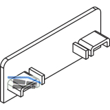 THYSSENKRUPP Syprotech Deckschienenabschluss f�r Klipsabdeckung 104/23