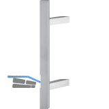HOPPE B�gelgriff E5724 rechteckig schr�g, 500/300, Edelstahl matt