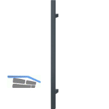 HOPPE B�gelgriff E5726 rechteckig gerade, 1000/700, Edelstahl schwarz matt