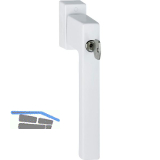 HOPPE Parallel-Schiebe-/Kipp-Griff TOULON sperrbar, Aluminium wei�