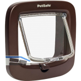 PETSAFE Katzent�r - 4Weg-Kunststoff, holzfarbig, manuell zu �ffnen