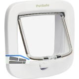 PETSAFE Katzent�r - 4Weg-Kunststoff, wei�, manuell zu �ffnen