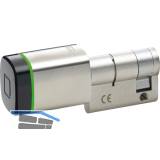 DORMAKABA Digitalhalbzylinder evolo smart, 30 mm, Messing vernickelt matt