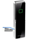 DORMAKABA Wandleser evolo smart 9104 schmal kompakt, Kunststoff schwarz/silber