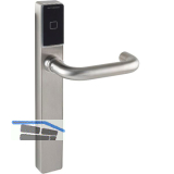 DORMAKABA Langschildbeschlag evolo smart c-lever pro, SL1, U-Dr�cker, Edelstahl