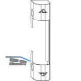 ROTO NX Abdeckkappe Axerlager T verstellbar Holz R01.1 natursilber