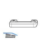ROTO NT/NX Designo Mittelschlie�er verdeckt Rahmen Eurofalz 24 mm 13V