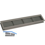 L�ftungsgitter f�r Zimmert�ren 454 x 90 mm TS 35-45 mm Kunststoff dunkelgrau