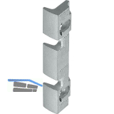 Aufschraubst�ck Serie 118, 44,5 x 14 x 8,5 mm, Stahl verzinkt