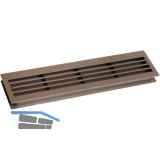L�ftungsgitter f�r Zimmert�ren 454 x 90 mm TS 35-45 mm Kunststoff braun