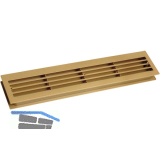 L�ftungsgitter f�r Zimmert�ren 454 x 90 mm TS 35-45 mm Kunststoff beige-braun