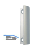 HAPS Balkont�rgriff L�nge 65mm, Aluminium silber eloxiert