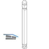 ROTO NT/NX Axerlagerstift L=71 mm zu Axerlager E5/A/T/K silber