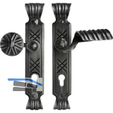 Sicherheits-Wechselgarnitur ALPINA PZ92, rechts, TS-70, schwarz passiviert